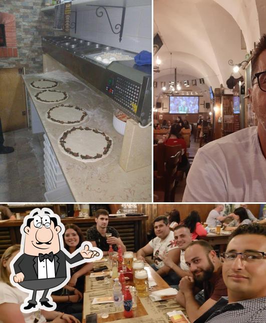 Dai un'occhiata agli interni di Saloon pub