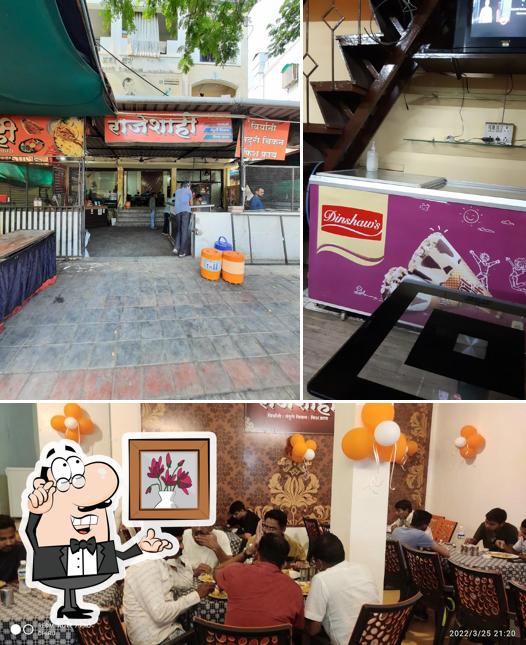 The interior of Rajeshahi Biryani