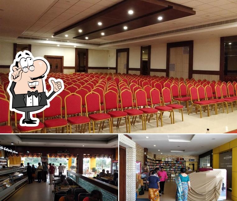 The interior of Adyar Ananda Bhavan - A2B