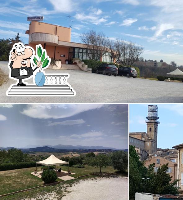 Gli esterni di Ristorante delle Loggette