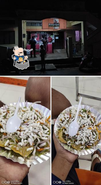 Among various things one can find food and exterior at Bangarpet panipuri and chats