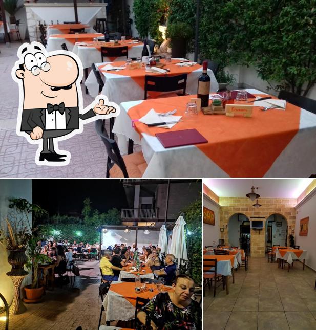 Gli interni di La griglia