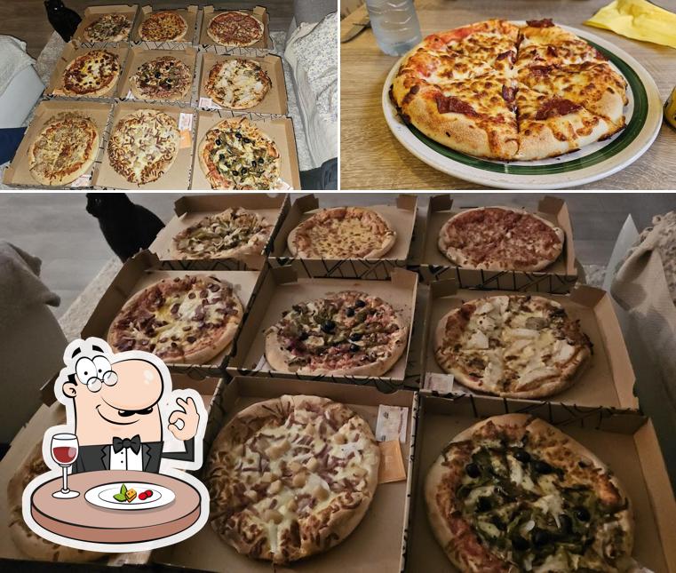 Nourriture à Broadway pizza