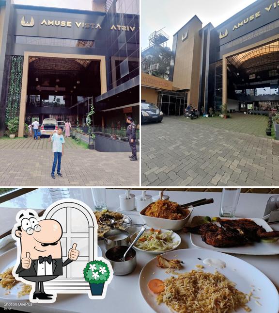 Among different things one can find exterior and food at Mafaza restaurant