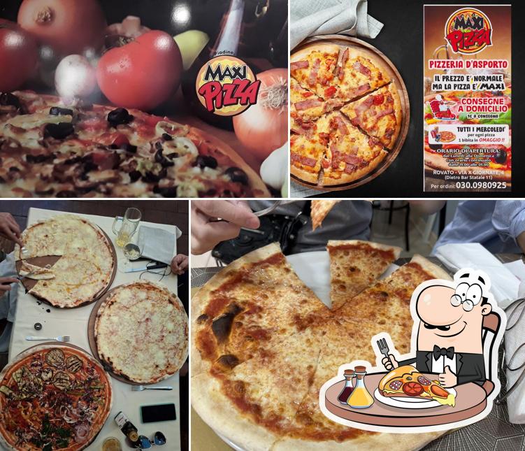 Prova una pizza a Maxi Pizza - anche d'asporto