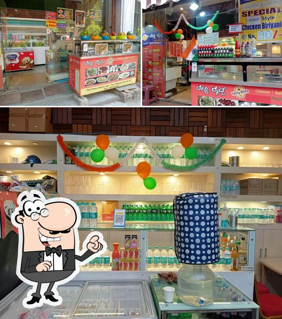 The interior of Tasty Bites