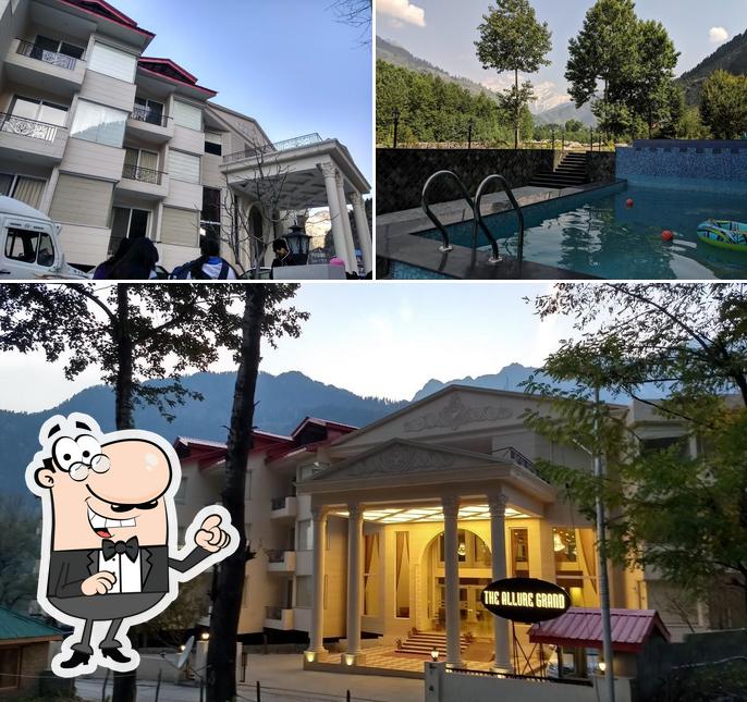 The exterior of The Allure Grand Resort ( A River Side Resort and Spa )