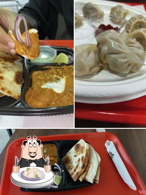 Dumplings at The Kati Roll Shop