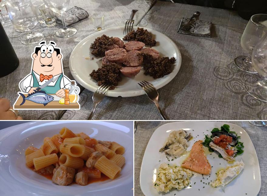 Salmone grigliato al Trattoria alla Torre