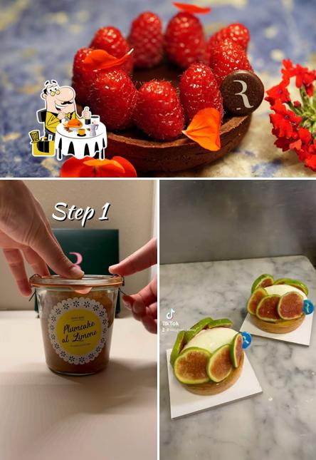 Creme brulee al Roxy Pasticceria