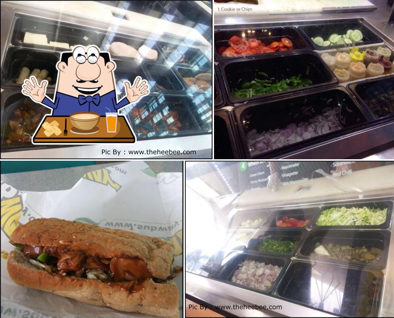 Food at Subway T1 Bangalore