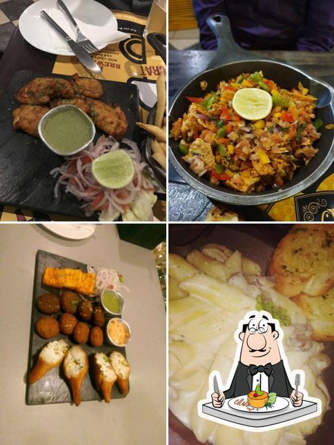 Food at The Beer Café