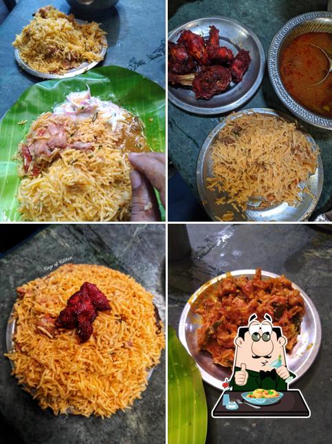 Food at Yacoob Briyani