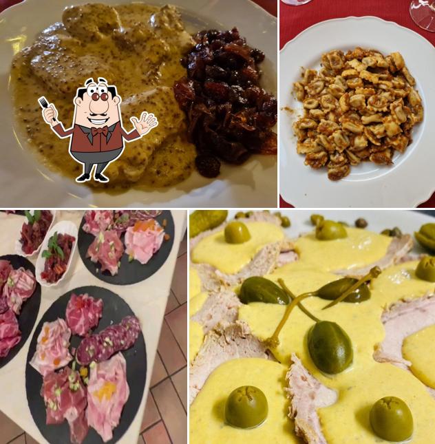 Cibo al Osteria degli Specchi