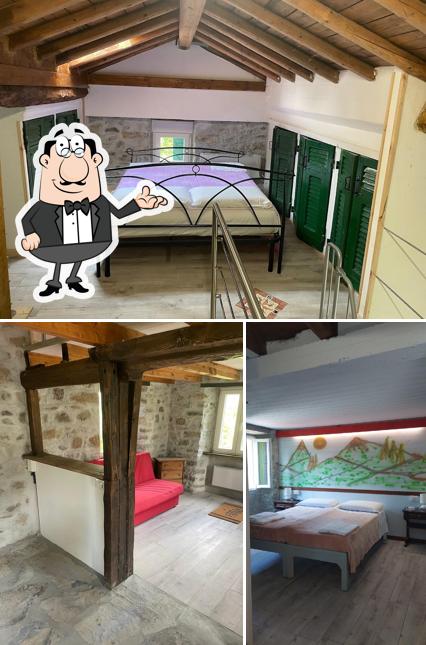 La foto di interni e cibo da B&B Villa Dansio e punto di ristoro « il Buco »