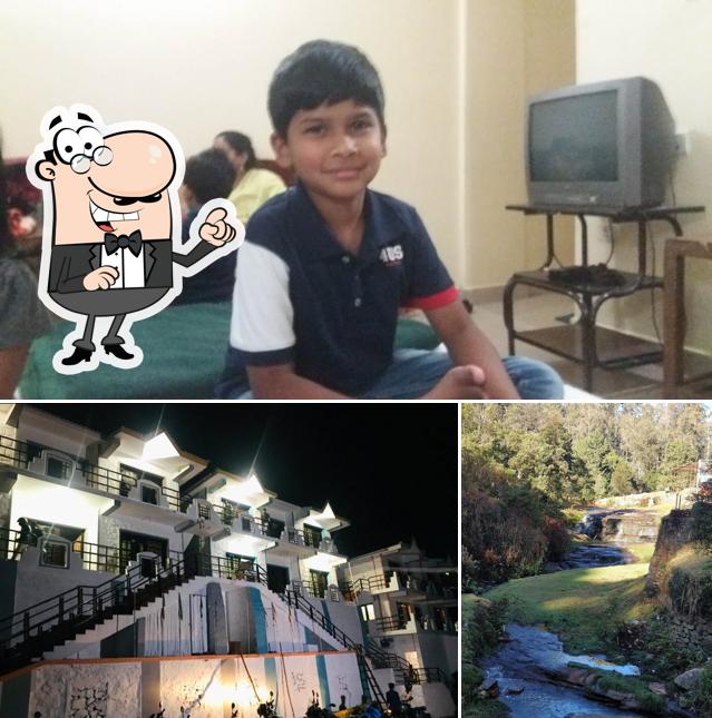 Check out the picture depicting exterior and interior at Kodai Gate Restaurant