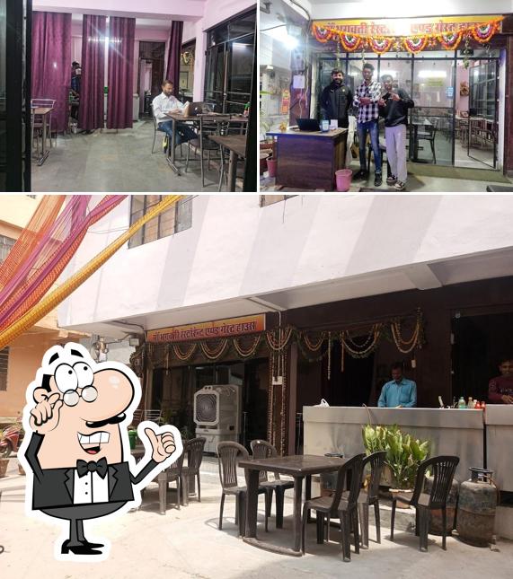 The interior of Maa Bhagwati Restaurant & Guest House