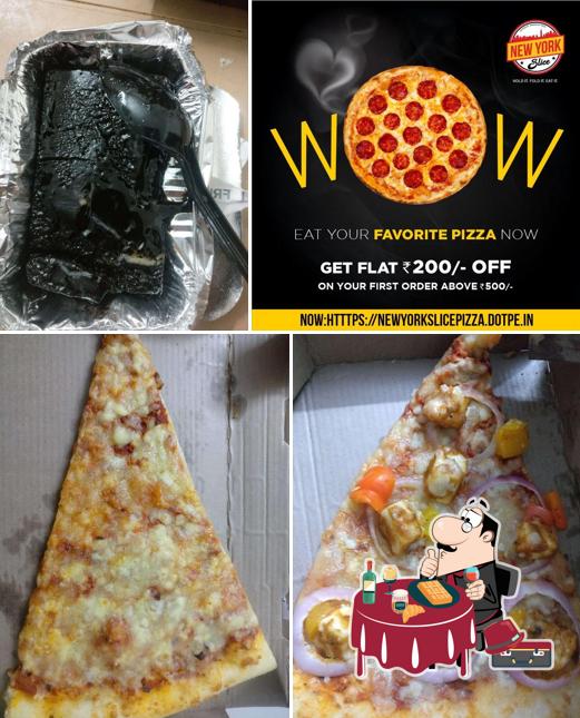 Waffles at New York Slice Pizza