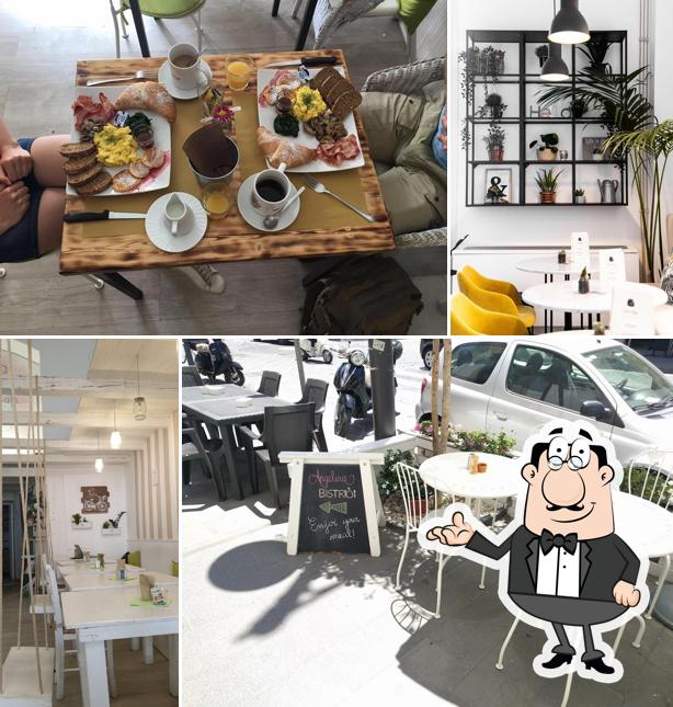Gli interni di NonnAngé Bakery & Coffee Siracusa