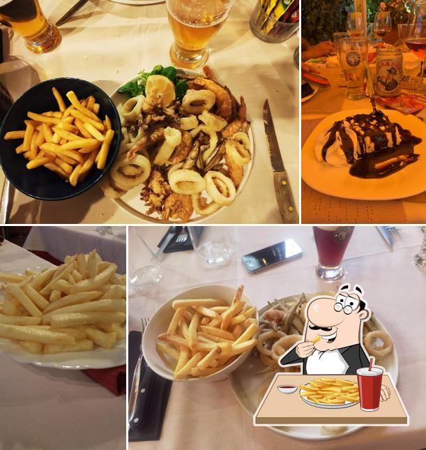 Patatine fritte al Pizzeria Cappuccina Vecchio Piemonte