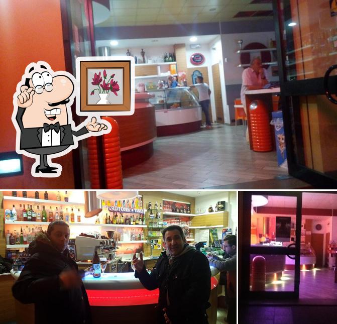 Questa è la immagine che presenta la interni e bancone da bar di Bar Speranza via speranza 52
