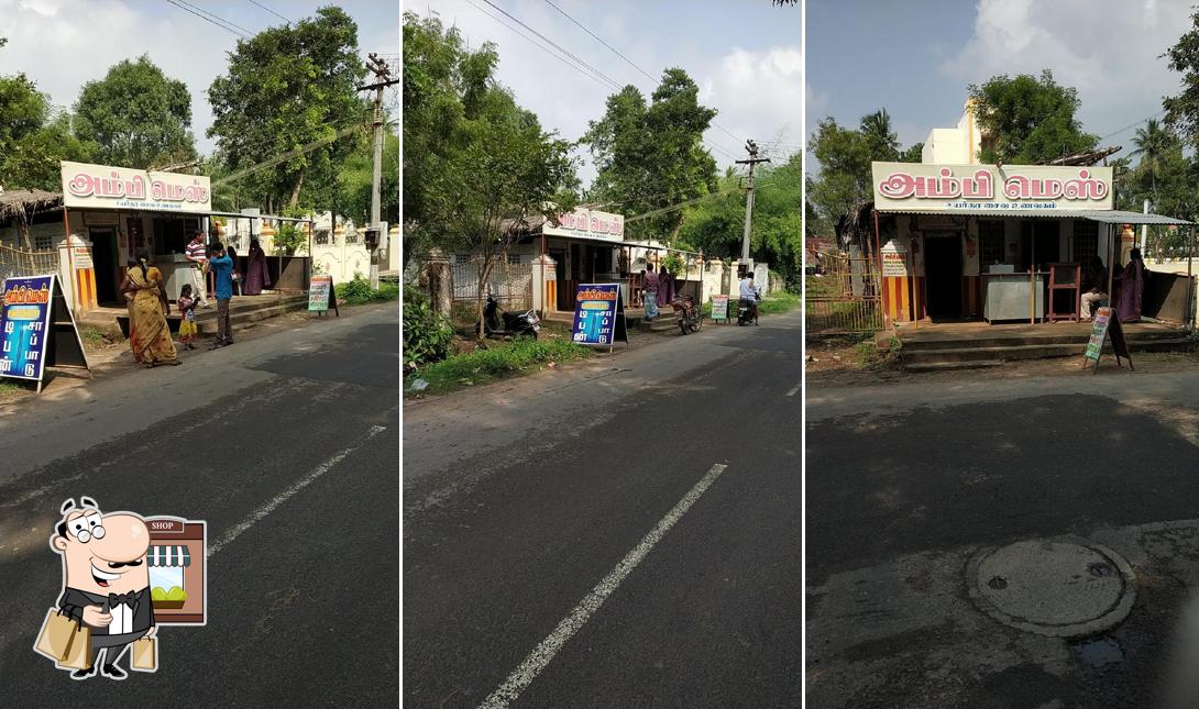 The exterior of Ambi Mess