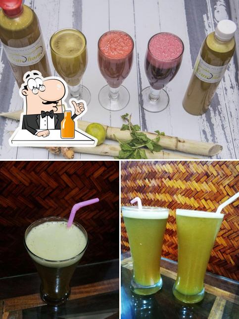 Check out different beverages served at Cane Home