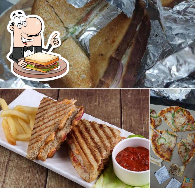 Grilled cheese sandwich at Day Night Cafe