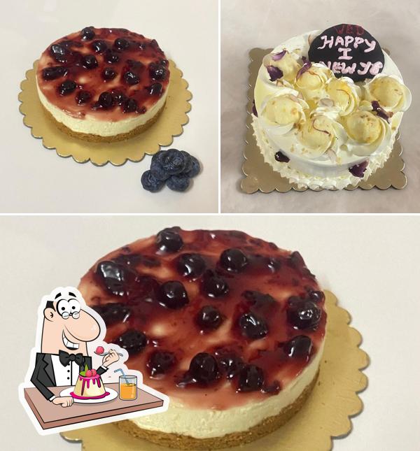 IVAANA THE BAKING ROOM ( BY ARCHI HABLANI ) serves a variety of sweet dishes