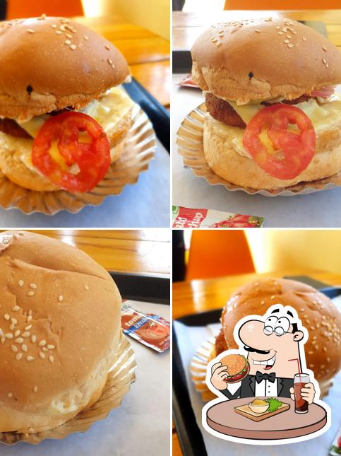 Get a burger at Kanakapura Rock City Cafe