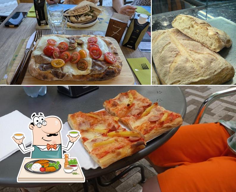 Cibo al La Pizza al Quadrato