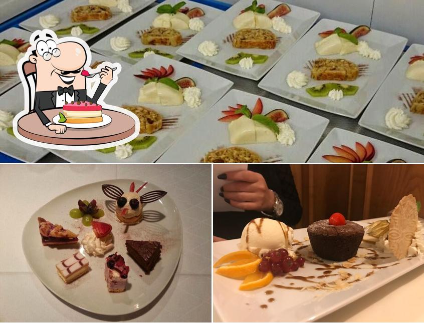 Restaurant Linde Weiningen serve un'ampia selezione di dessert