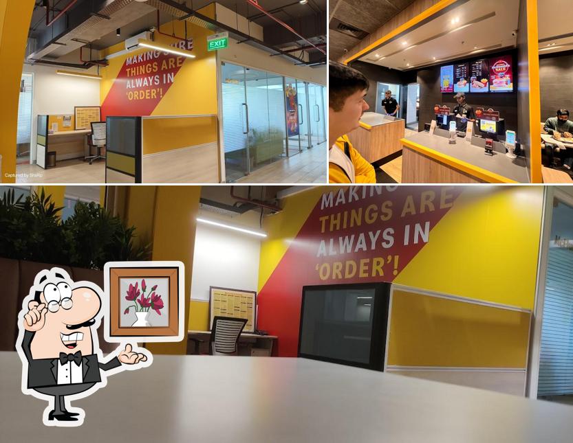 Check out how McDonald's India - Head Office North & East looks inside
