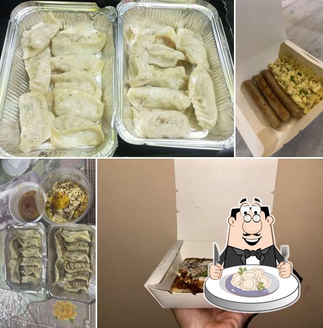 Dumplings at Moon Beam Bites