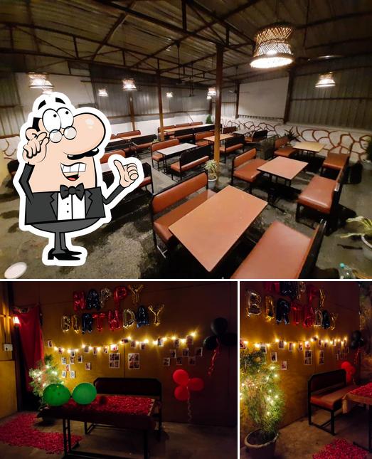 The interior of Shiva's kitchen family restaurant