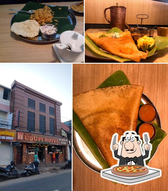 Get pizza at Sri Udupi Hotel And Lodge