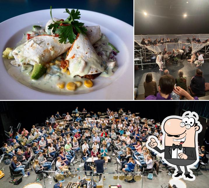 Tra le varie cose da Südpol Musik Tanz Theater si possono trovare la interni e cibo