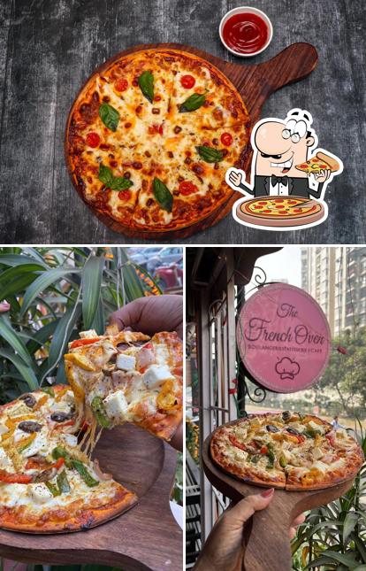 Try out pizza at The French Oven