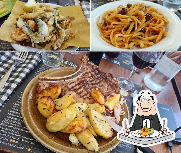 Cibo al Trattoria Sant'Andrea