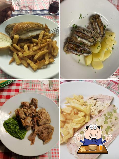 Cibo al Ristorante Trattoria da Maria