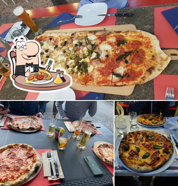 Prova una pizza a Trattoria del Giardino