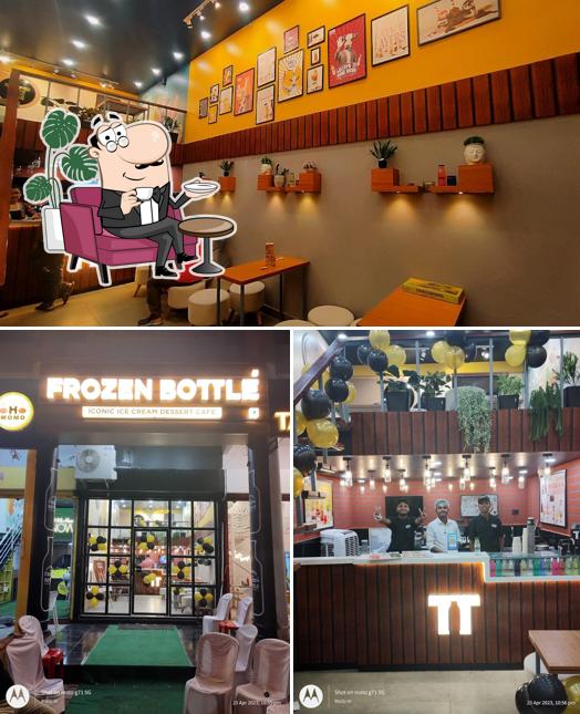 Check out how Frozen Bottle - Milkshakes, Desserts, and Ice Cream looks inside