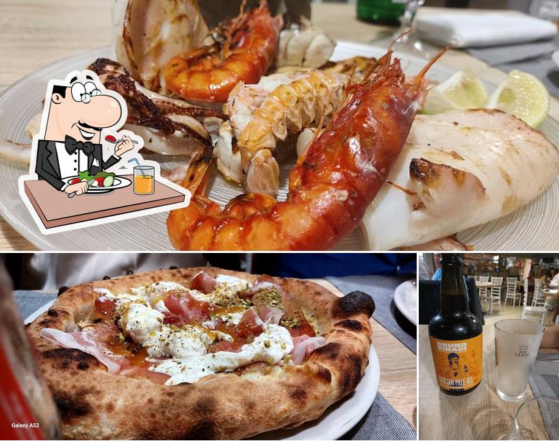 Questa è la immagine che mostra la cibo e interni di I Parrucciani