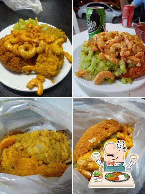 Platos en Acarajé da Zélia - Acarajé em Aracaju Farolândia