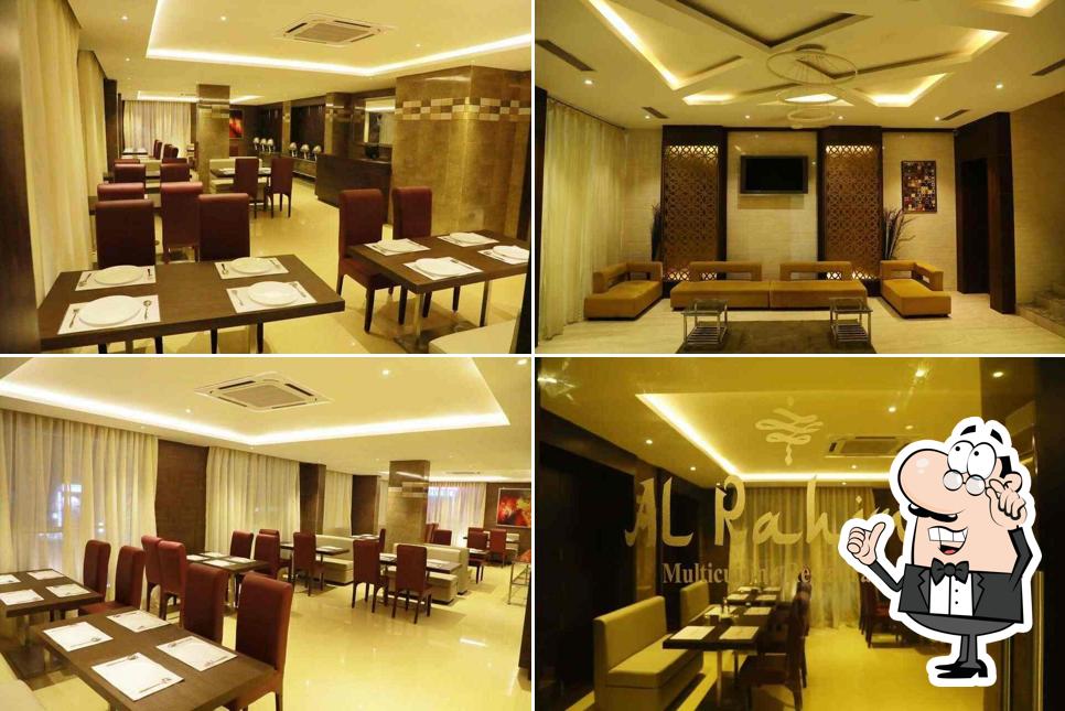 The interior of Al Rahim Multicuisine Restaurant