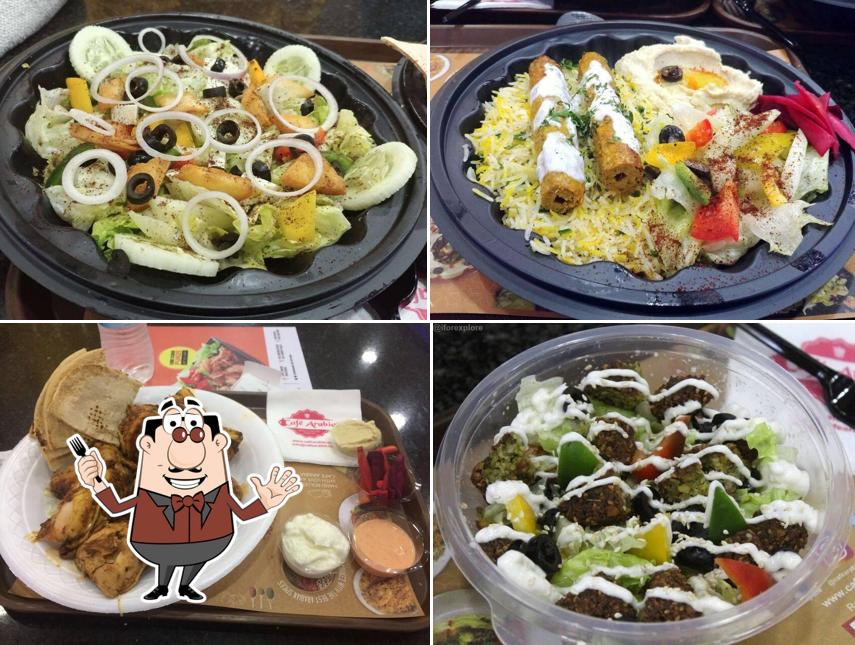 Food at Cafe Arabia - Seasons Mall