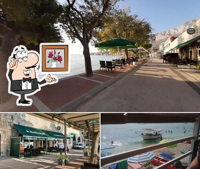 Tra le diverse cose da Caffe bar M&J si possono trovare la interni e esterno