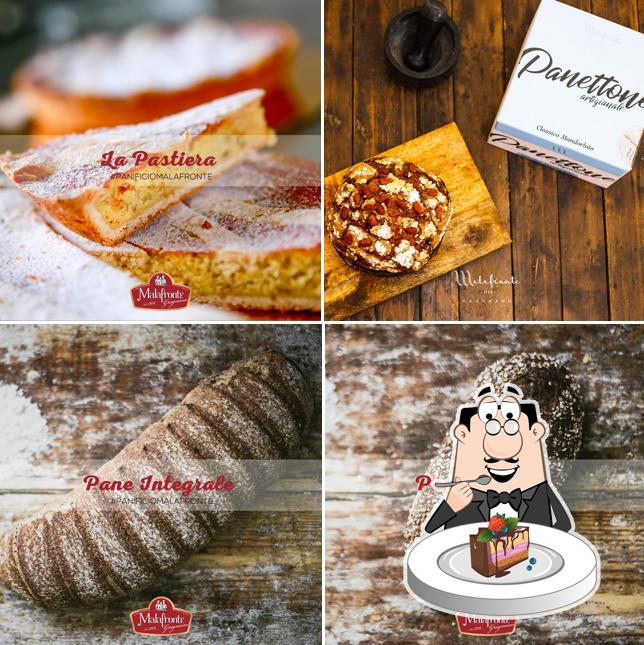 Torta al cioccolato al Panificio Malafronte