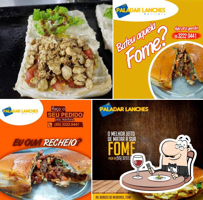 Platos en PALADAR LANCHES DELIVERY