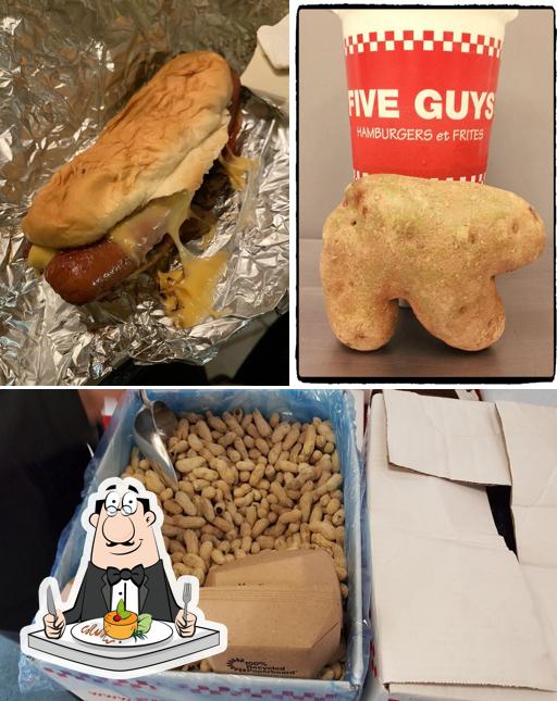 Plats à Five Guys